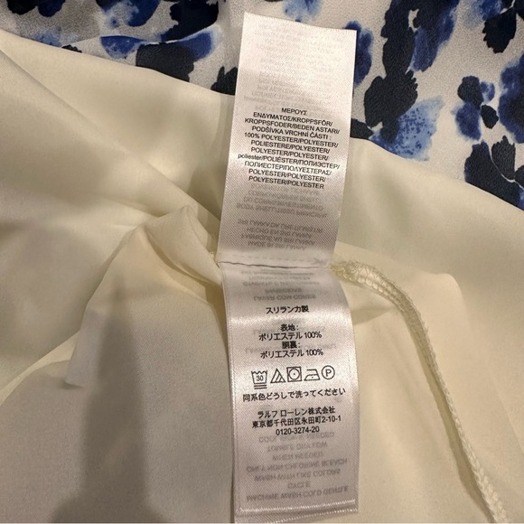 Ralph Lauren Women's Petite Tiered-Ruffle Floral Dress - Picture 9 of 9